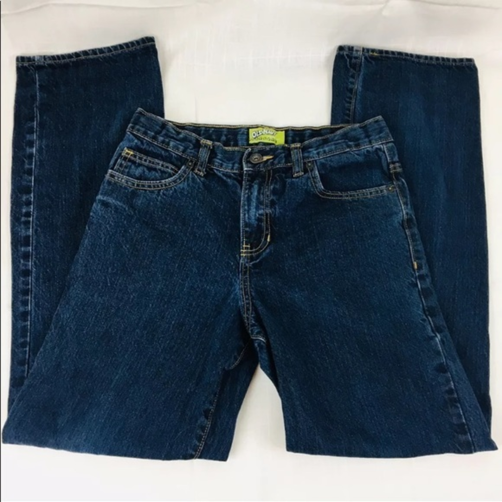 OLD‎ NAVY Jeans Straight Droit Adjust Waist Buttons
